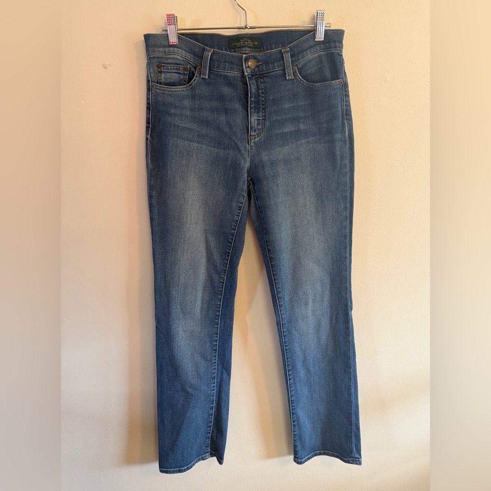 Lauren Ralph Lauren Women's Medium Blue Flare Jeans
